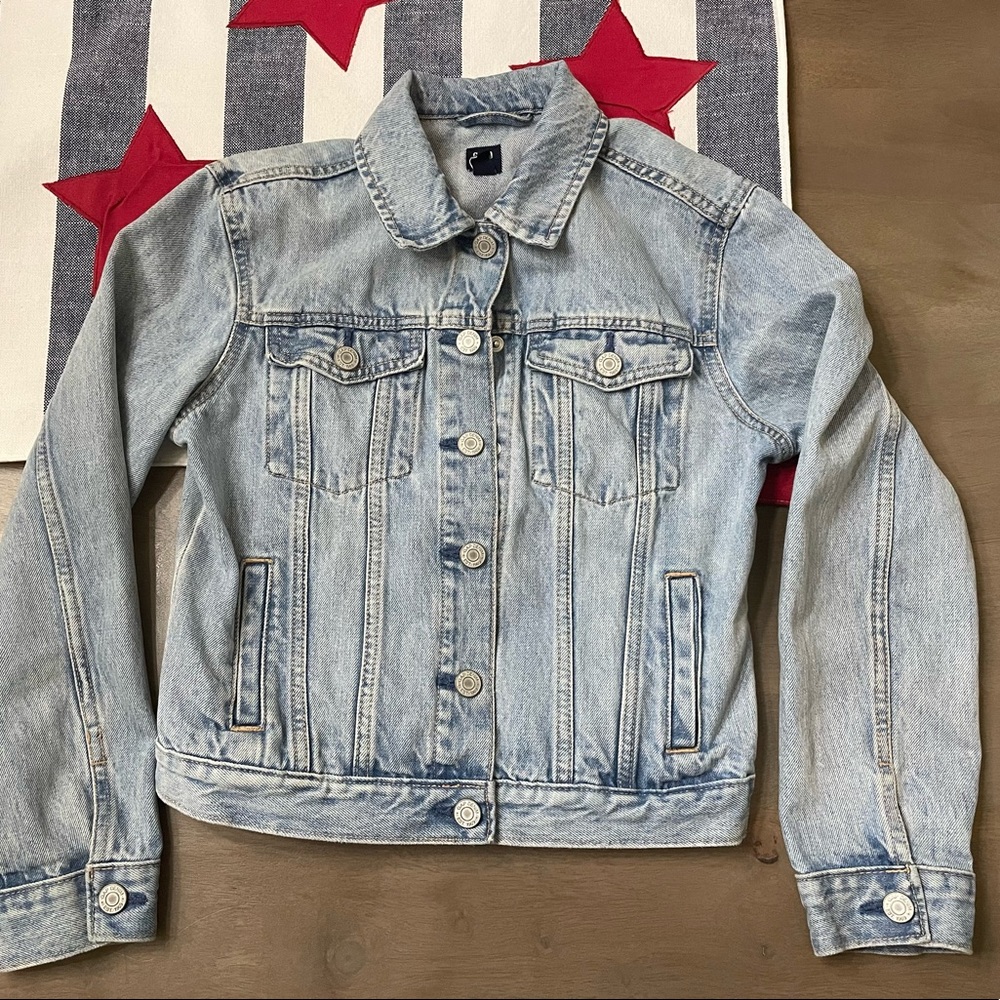 Gap XL Kids Youth Children Jean Jacket Blue